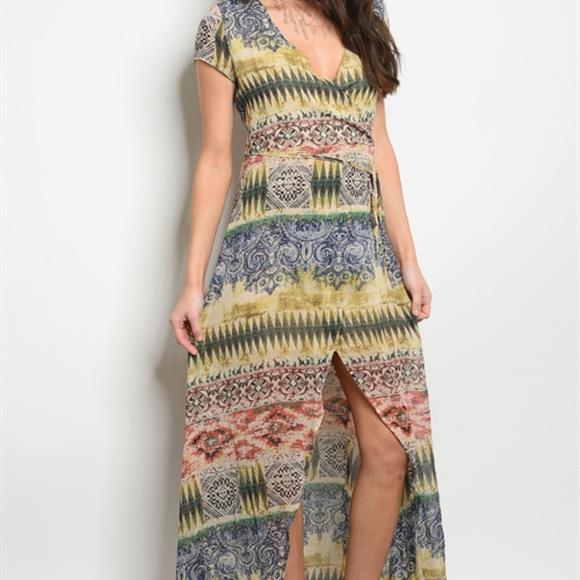 Dresses & Skirts - MULTICOLOR MAXI DRESS